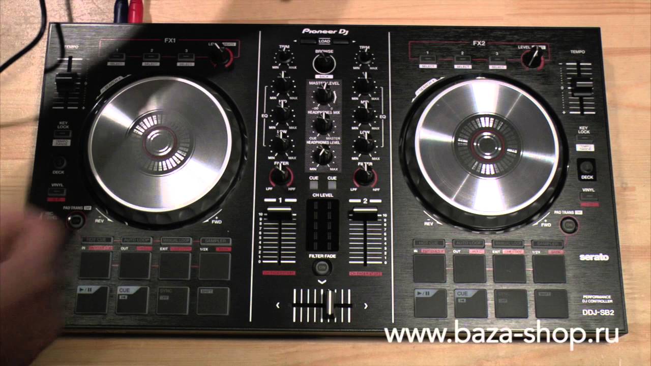 Dj-контроллер Pioneer DDJ-SB2. Инструкция по быстрому старту