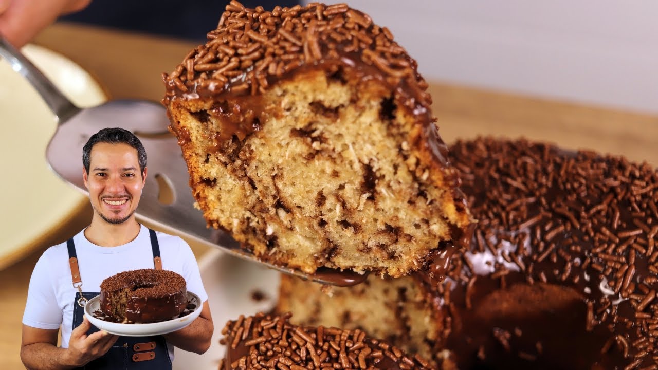 Bolo Formigueiro Simples com Chocolate Que Derrete na Boca!