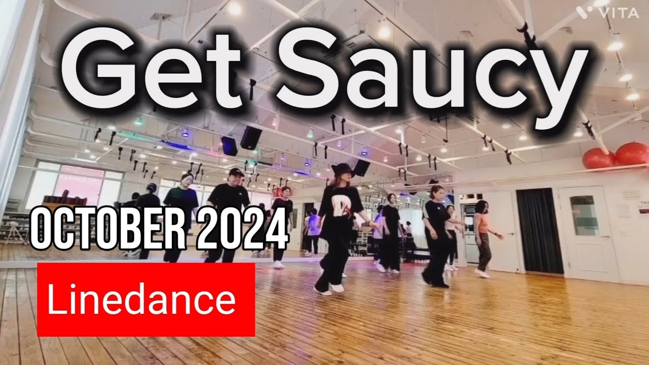 Get Saucy Linedance/겟소시 라인댄스/Improver 32count 2Wall/제주라인댄스