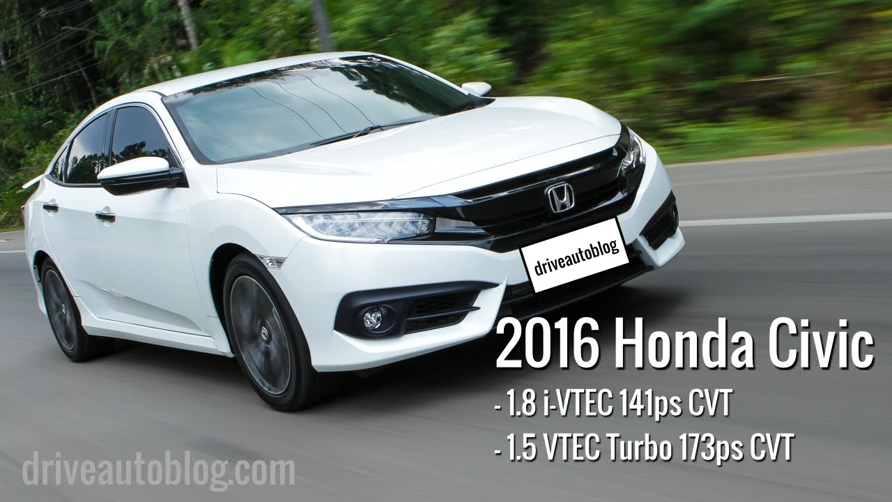 [Eng Sub] [Test Drive] 2016 Honda Civic : C-segment แห่งยุค ดีไซน์เฉียบ คุณภาพการขับเยี่ยม