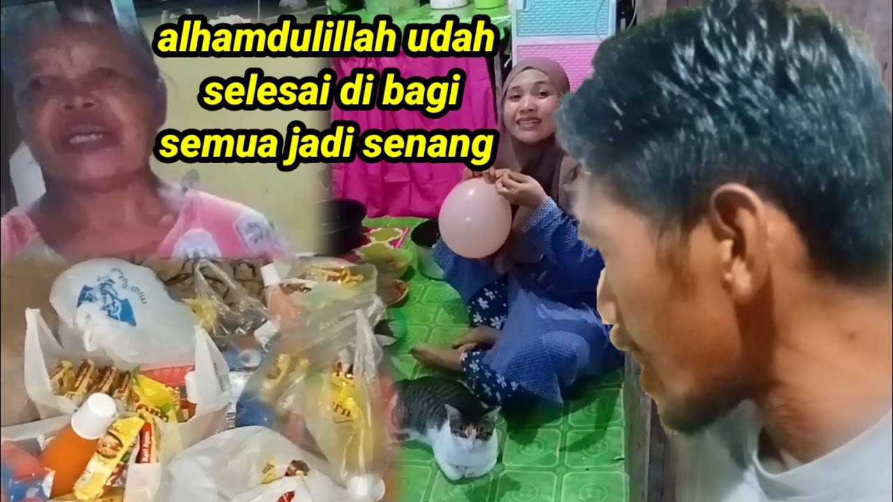 ALHAMDULILLAH SUDAH SELESAI DI BAGI KE TETANGGA