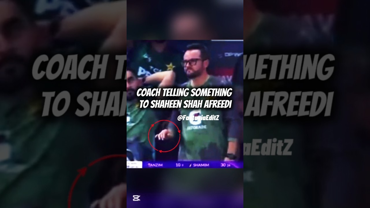 Pakistani Coach Mike Hesson Showed What He's Capable Of 🔥🔥 #coach #shorts