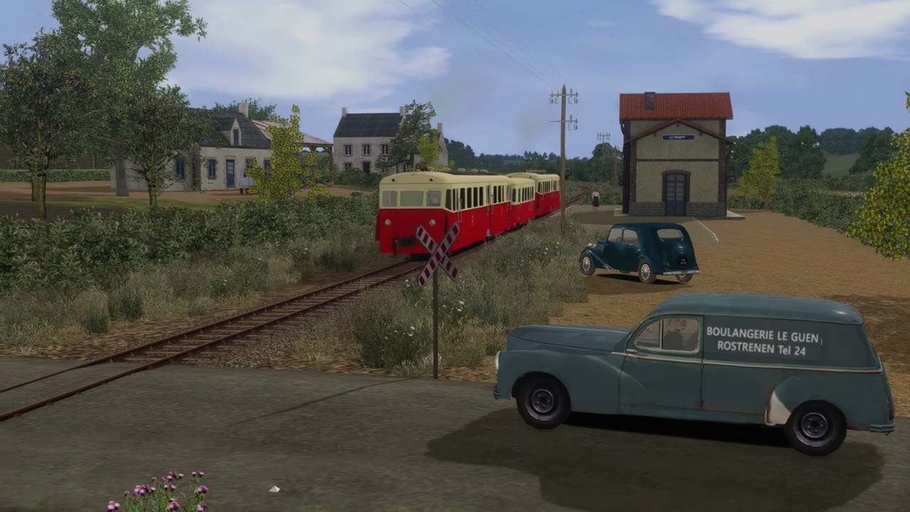 TS2022 - Réseau breton - Ligne Carhaix - Callac (Guingamp)