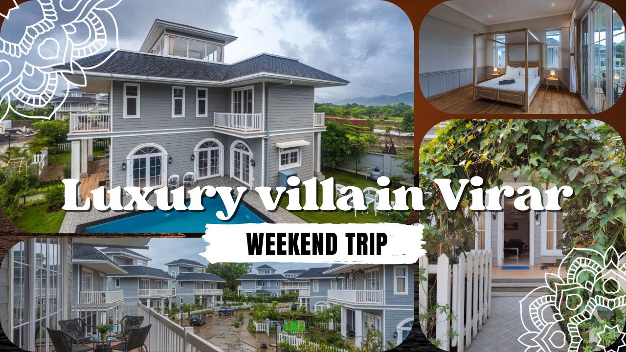 Budget Friendly Staycation Private Villa in Mumbai | Vasai Virar | Private Pool | Casa De flores