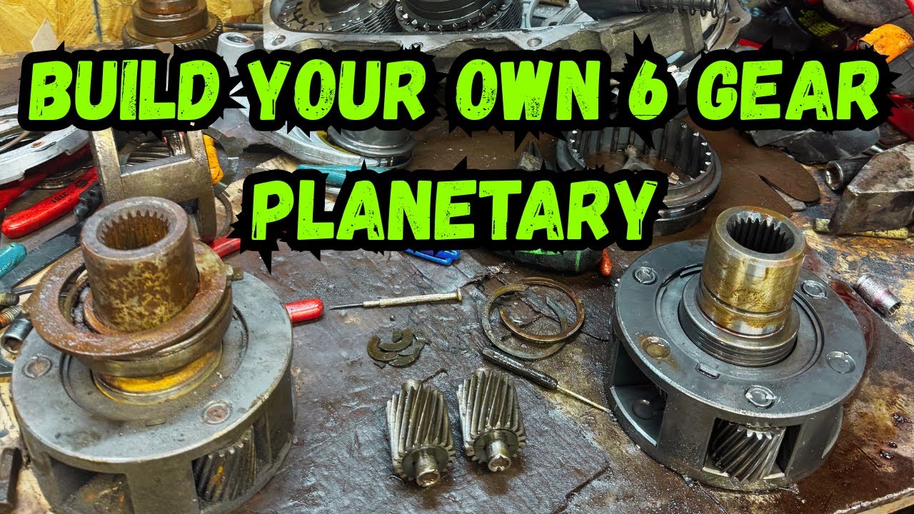 How to build a 6 gear planetary for 231 transfer case