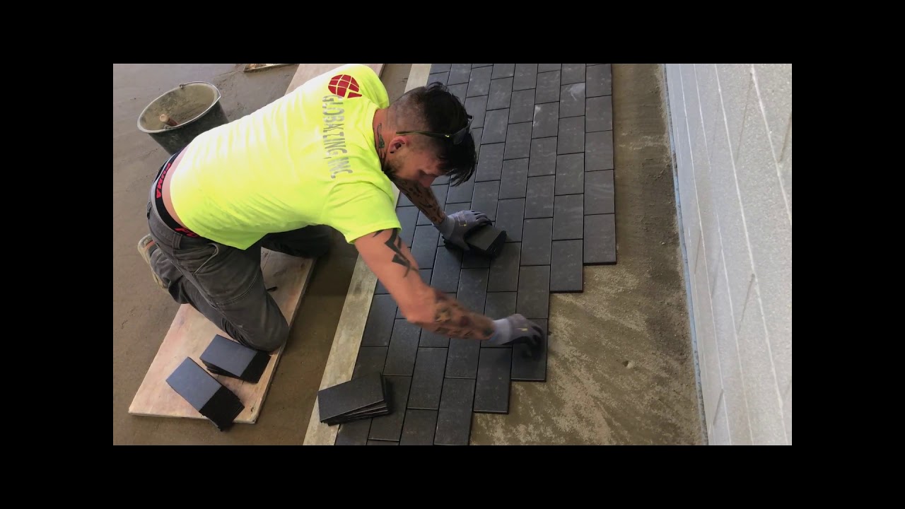 Vibration Installation of Tile Floor - Full Version