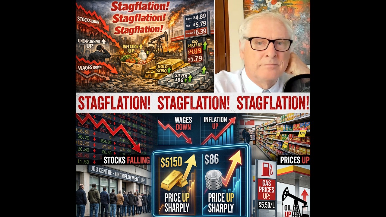 Thur, Mar 12, 2026.  Markets update.  Stagflation to excite gold and silver. greek debt is plunging.