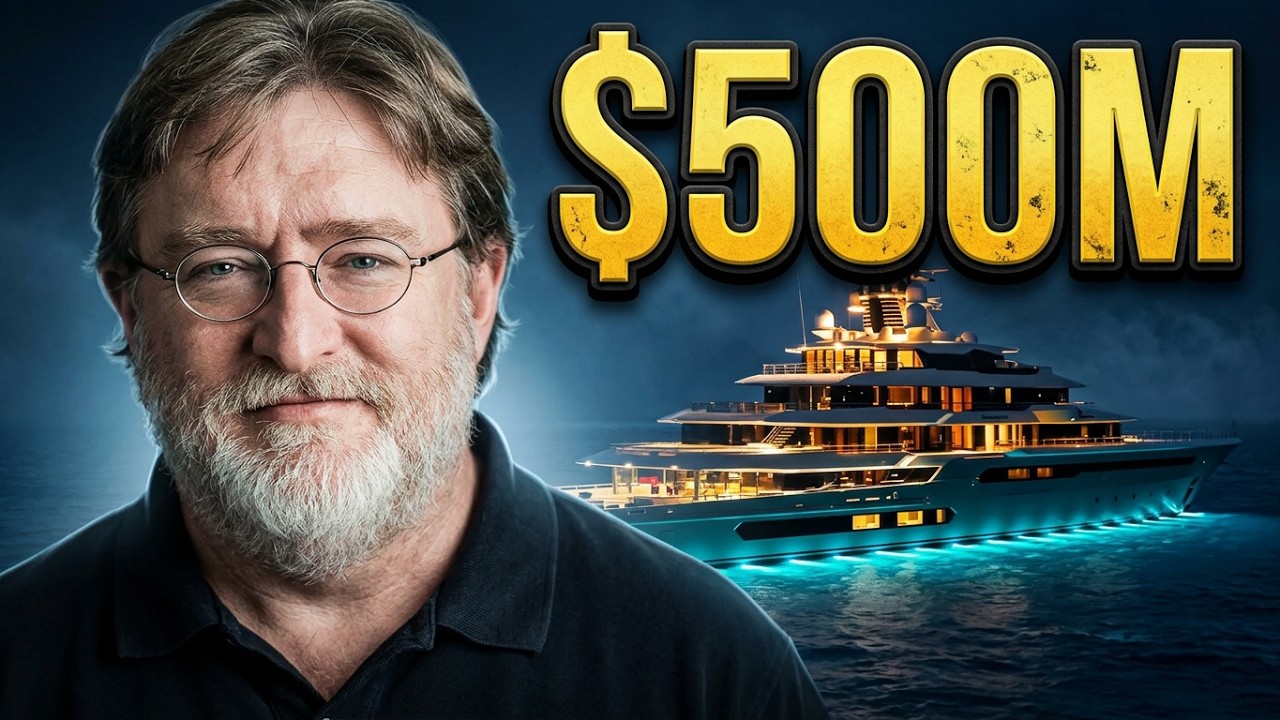 Cómo Gabe Newell CAMBIÓ los Videojuegos para Siempre (y ganó $11 MIL MILLONES)