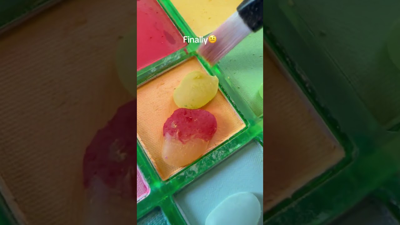 Making a rainbow 🌈 droplet🥰 #droplets #oddlysatisfying #satisfying