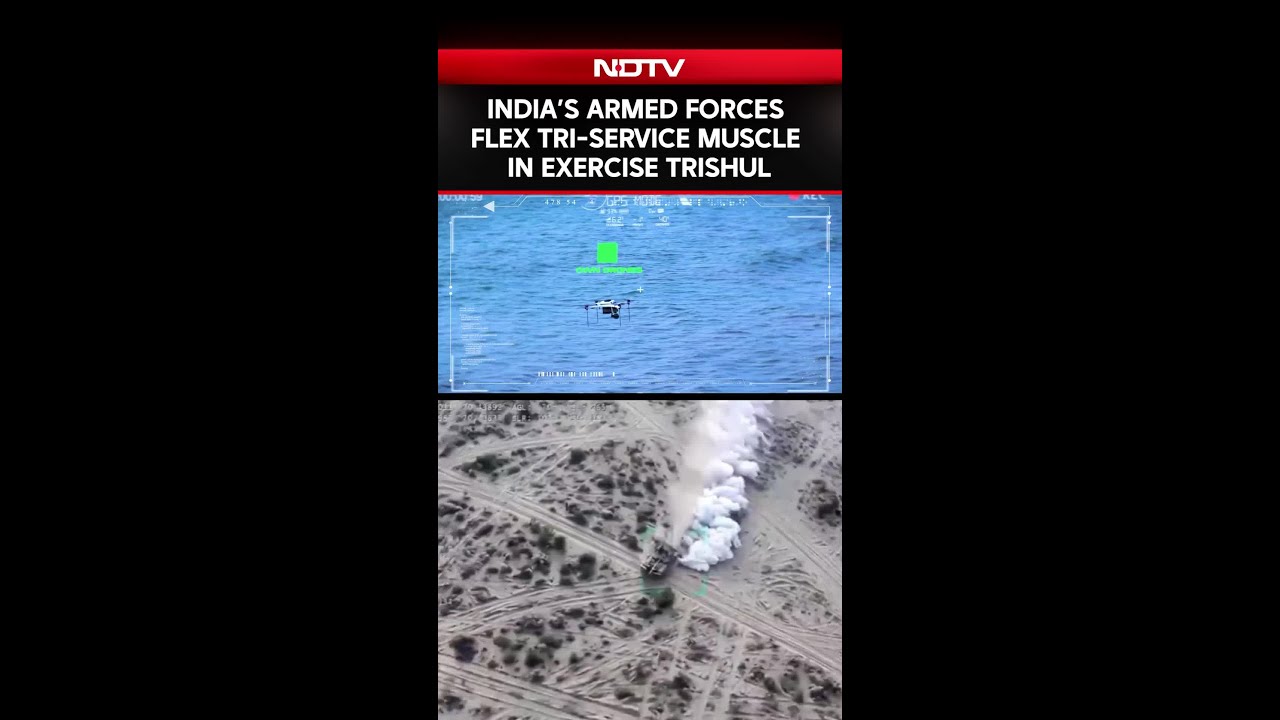 India&rsquo;s Armed Forces Flex Tri-Service Muscle in Exercise Trishul