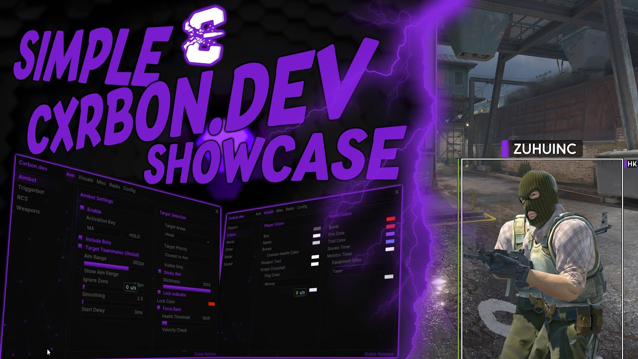 Simple Cxrbon.dev showcase