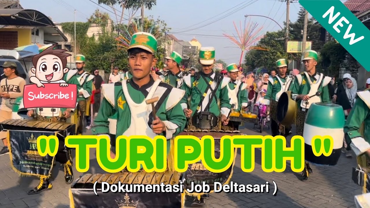 TURI PUTIH - Musik Patrol Jomandang Rupo Pawai Muharram Masjid Nurul Hidayah Deltasari 2023