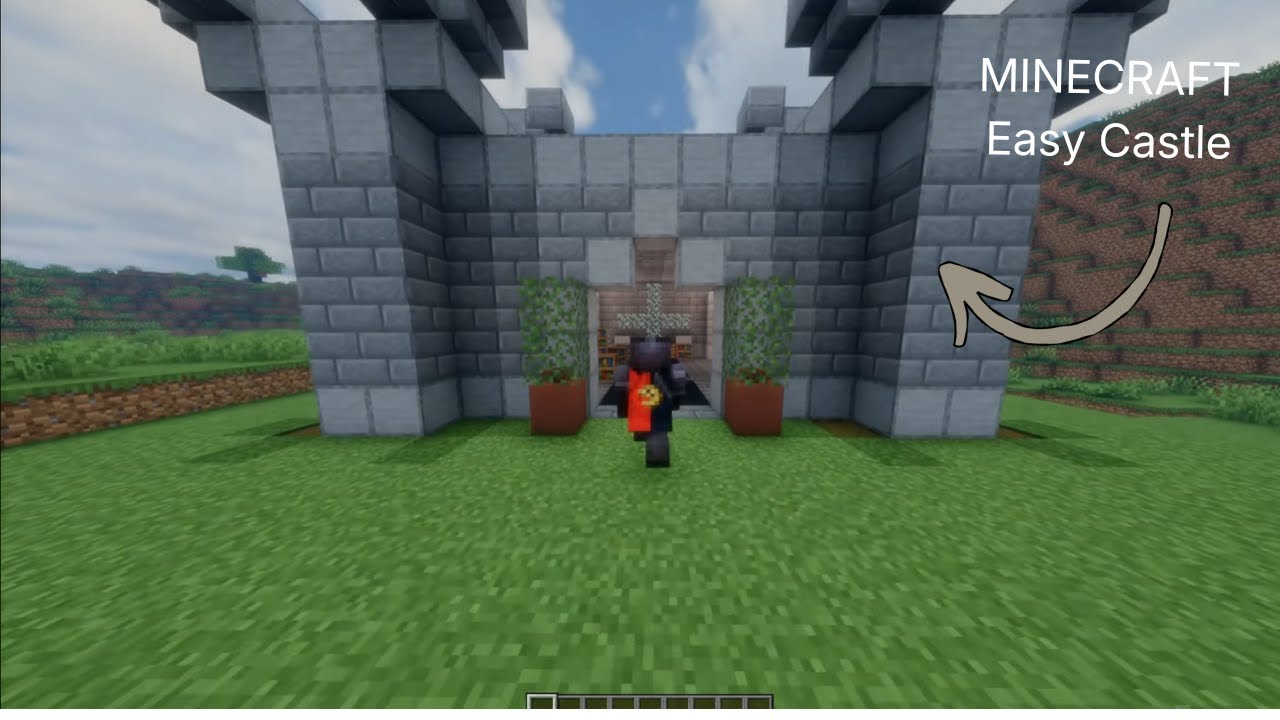 How to Build an Easy Castle Base in Minecraft
