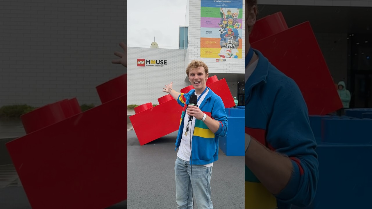 Собираю LEGO, но я в The LEGO House&hellip; #shorts