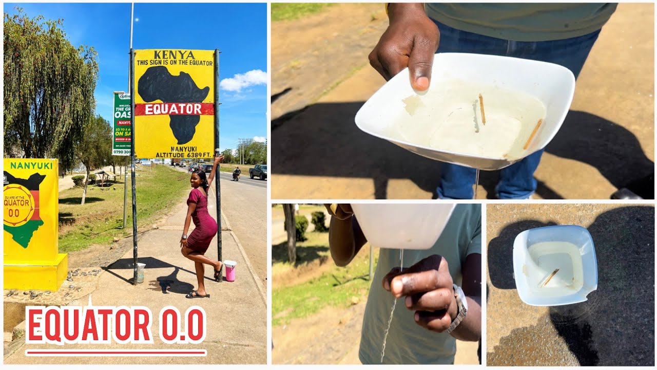 NANYUKI AT EQUATOR-WATER DEMONSTRATION /WON’T BELIEVE IT //Sharon Jacobs