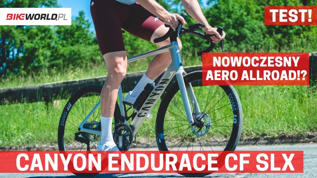 TEST: Nowy Canyon Endurace CF SLX 8 Di2 &ndash; wyścigowy wygląd, komfort dla amatora