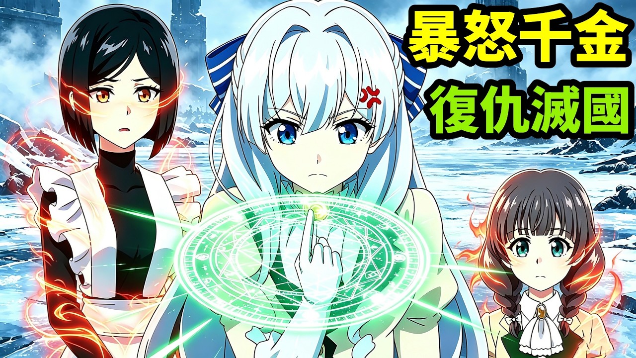 7月新番，天才賢女被當眾退婚背叛，覺醒最強魔導書，屠滅整個王國，一口氣看完【暴怒千金發誓復仇】1~11集完整版，動漫解說，七月新番