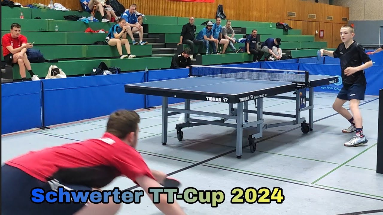 Starker junger Spieler gegen gefährlich gespielte kurze Noppe - Sebastian Lenz vs Leon-Luca Schlage