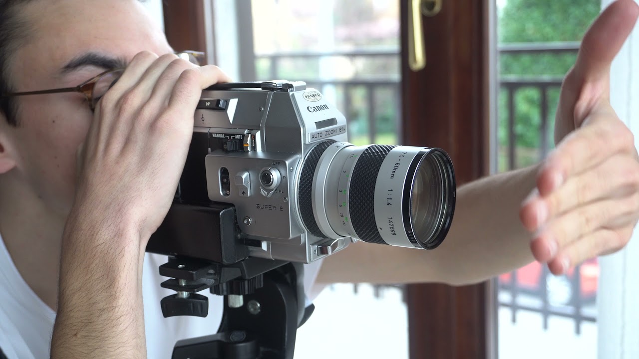 Canon Autozoom 814 - TESTING A SUPER8 CAMERA