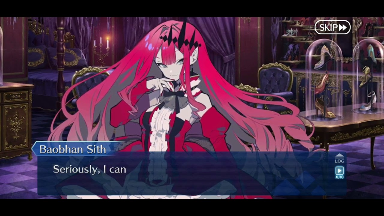 Fairy knight Tristan (Baobhan Sith) Valentine cutscene fgo Valentine's day 2024