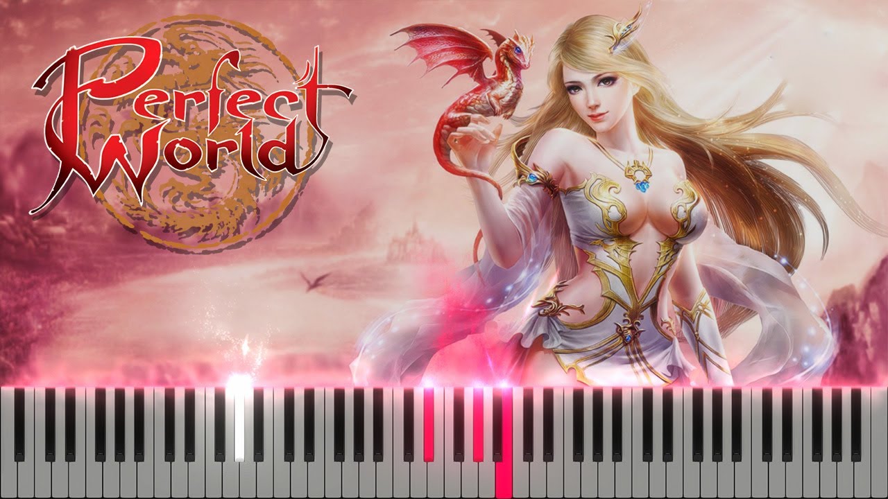 Fly with me (Perfect World) 【 PIANO TUTORIAL 】
