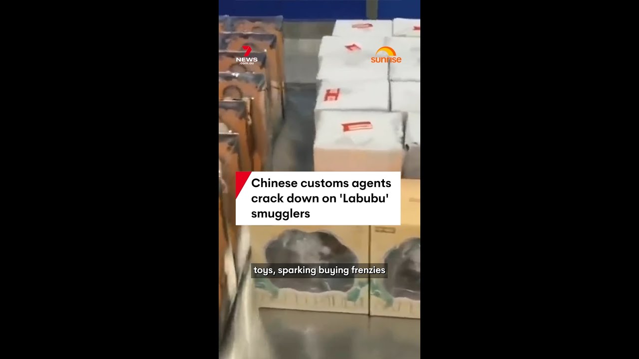 Chinese customs agents crack down on 'Labubu' smugglers