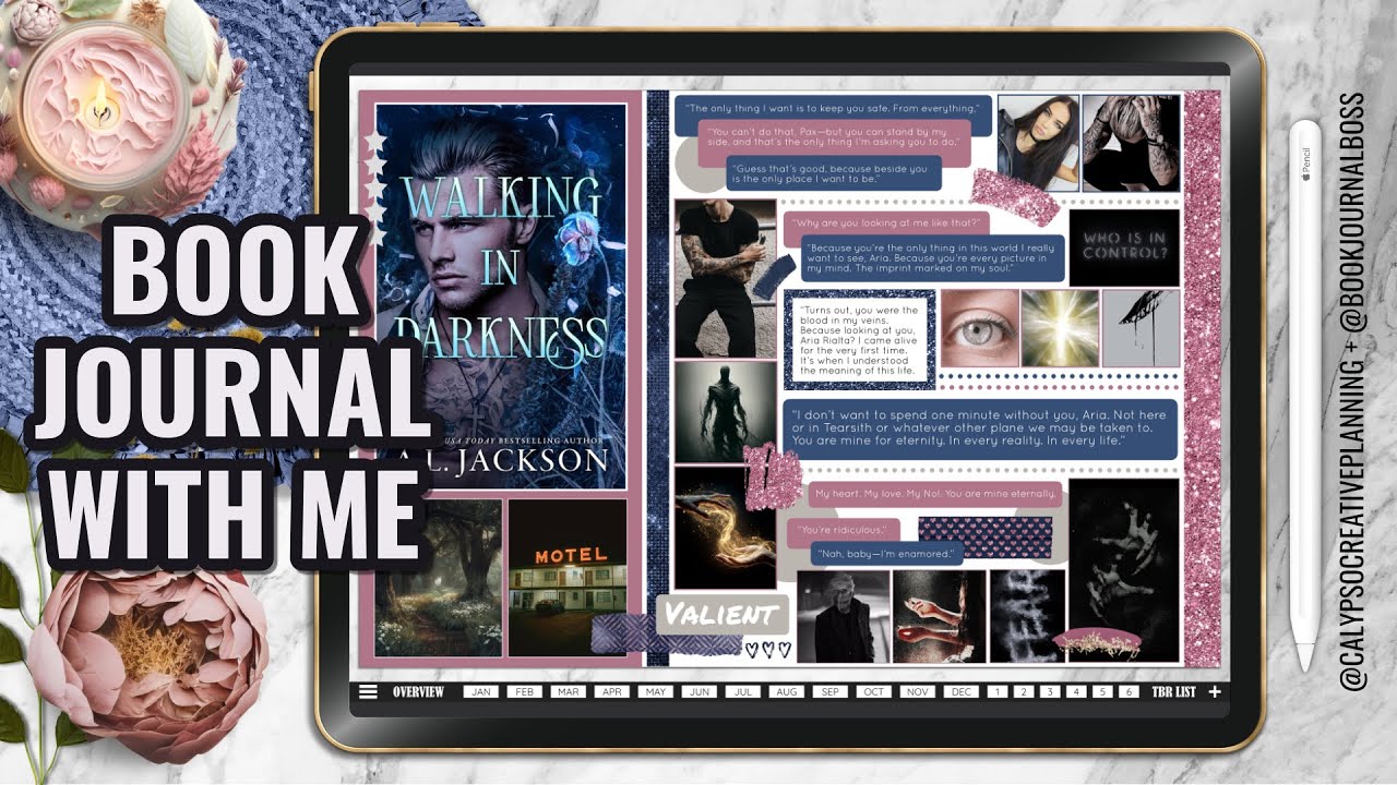Book Journal with Me - Walking in Darkness by AL Jackson / February 12, 2026