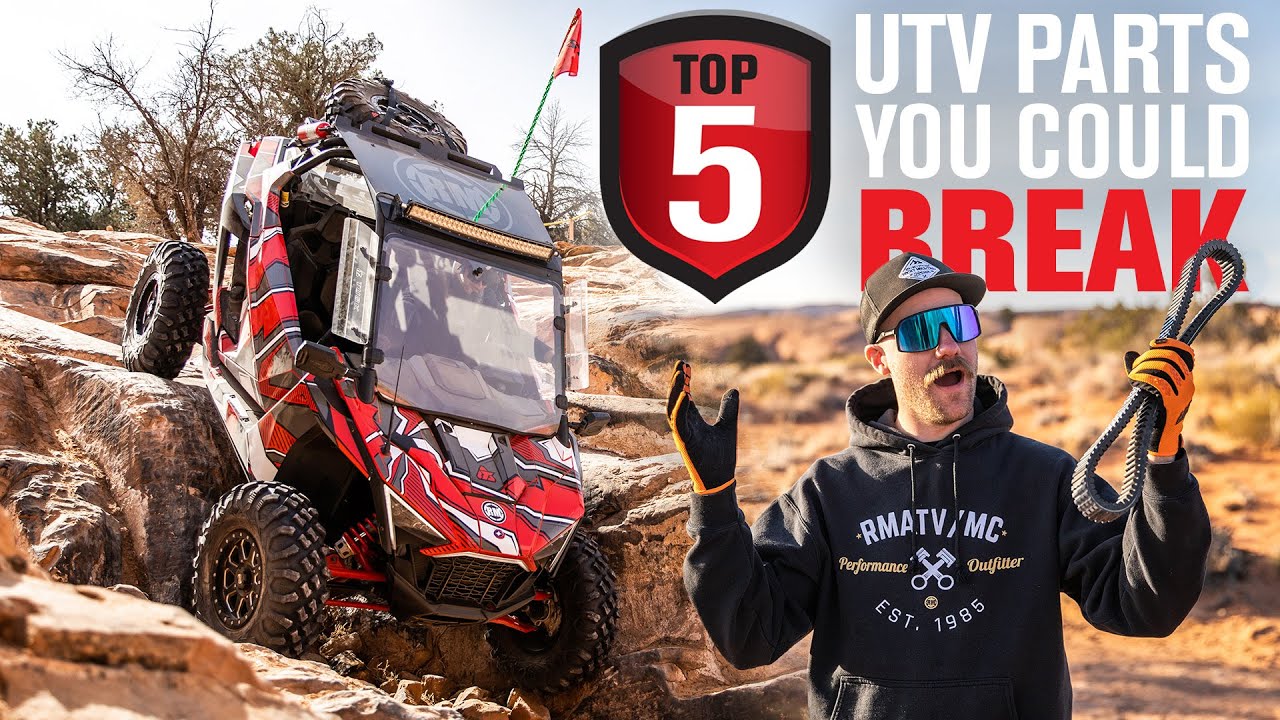 Top 5 UTV Parts You Might BREAK in Moab