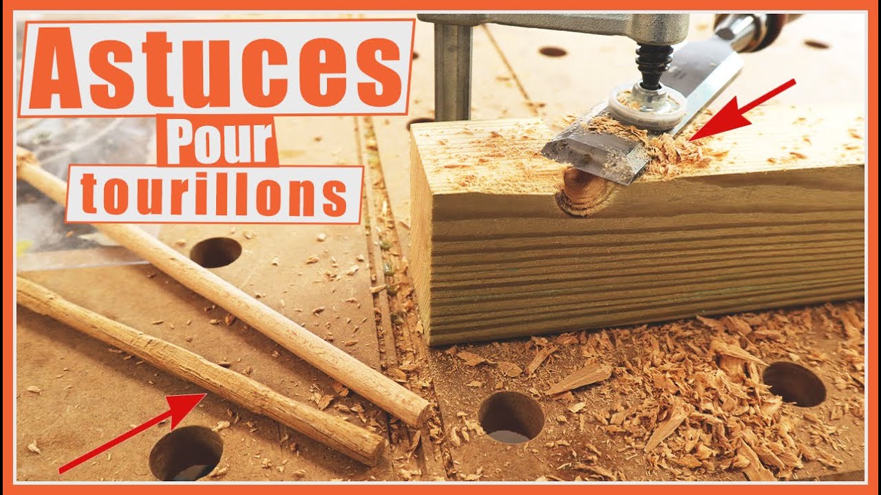 UNE ASTUCE MÉCONNUE POUR LA FABRICATION DE TOURILLONS!