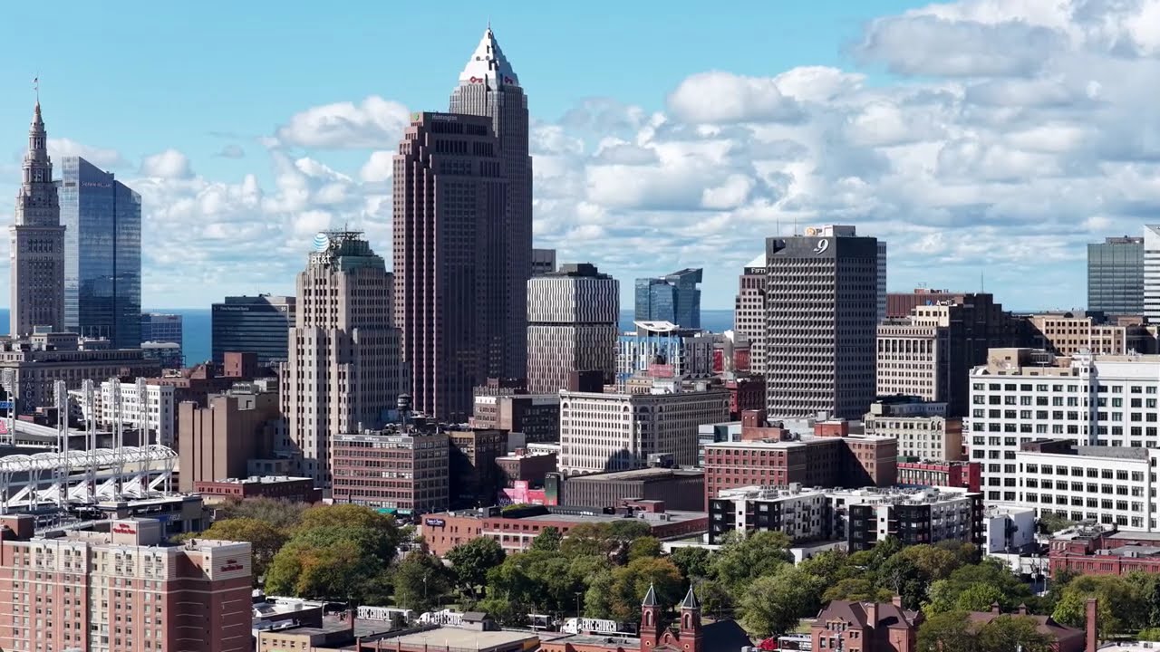 Cleveland 4K Drone Flyover