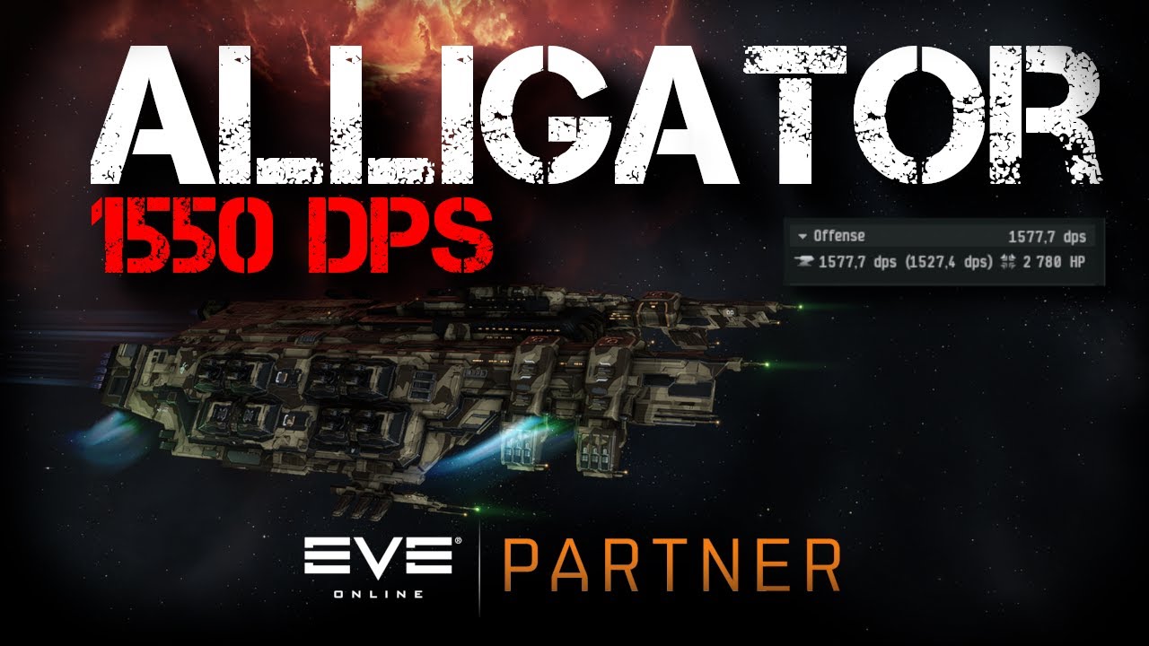 EVE Online.  Почему у него так много ДПСа? Аллигатор против с3. Тестим новый корабль.