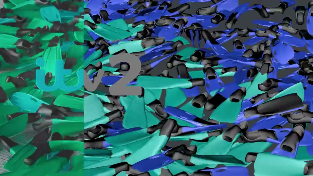 itv 2 2015 new idents making of by neon my first first video of August