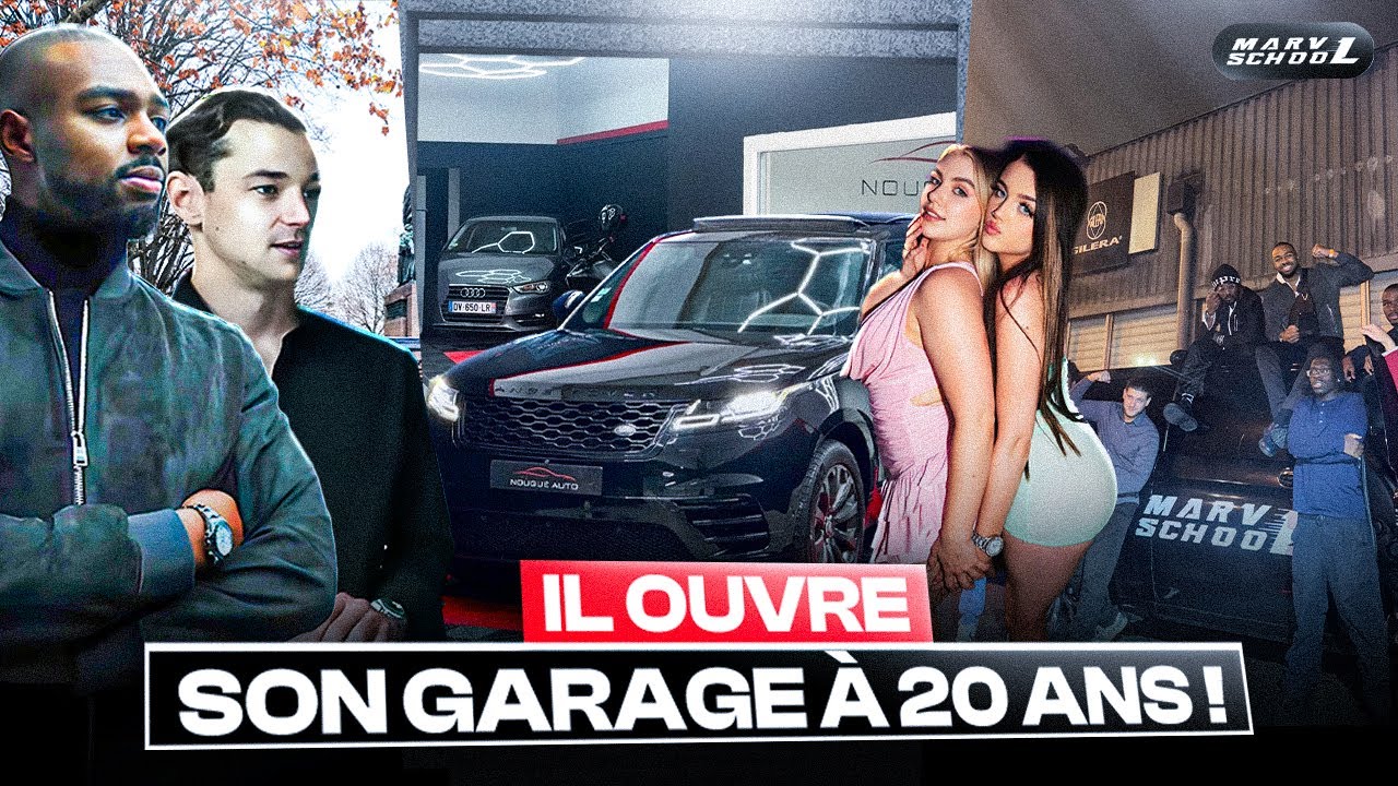 20 ANS : IL OUVRE SON GARAGE AUTOMOBILE 
