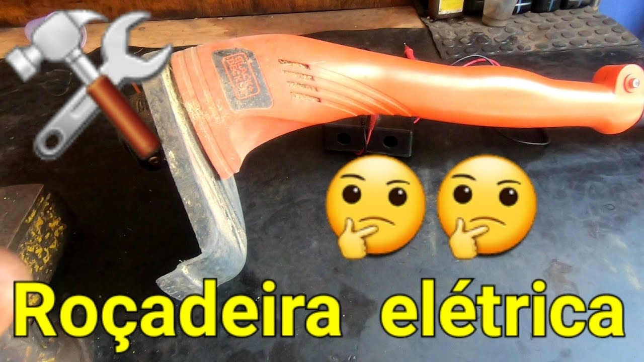 ROÇADEIRA ELÉTRICA BLACK DECKER ?
