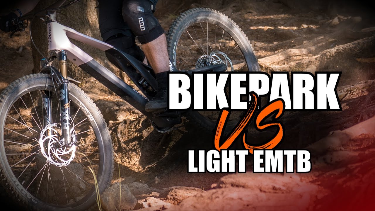 MIT DEM LIGHT E-BIKE VON UNNO BIKES IM BIKEPARK🔥 + FOX FAHRWERK OPTIMAL EINSTELLEN💯