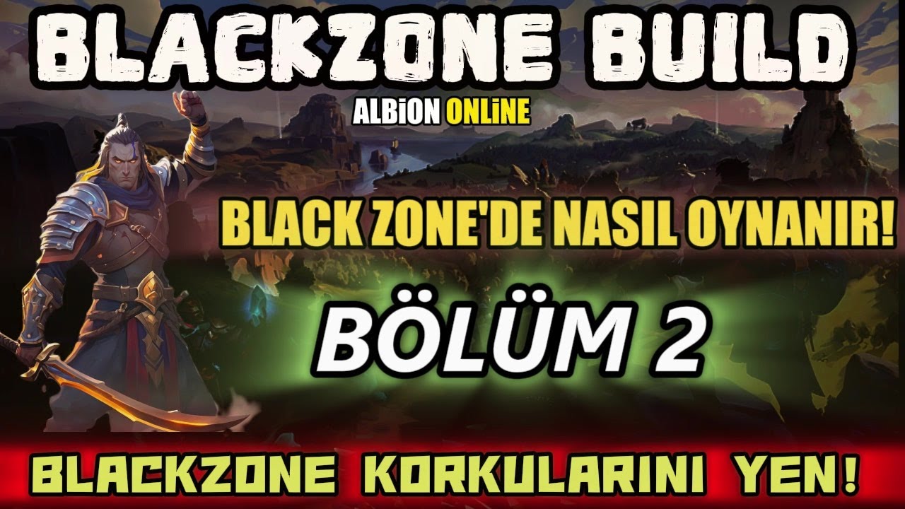 BLACKZONE'DE HER BUİLDİ OYNUYORUZ. BÖLÜM.2 ALBİON ONLİNE