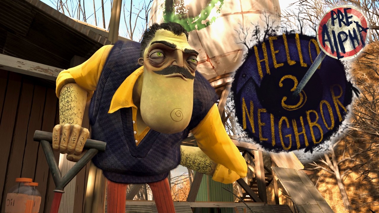 Hello Neighbor 3 Pre Alpha Walkthrough/Longplay Full Game (No Commentary)