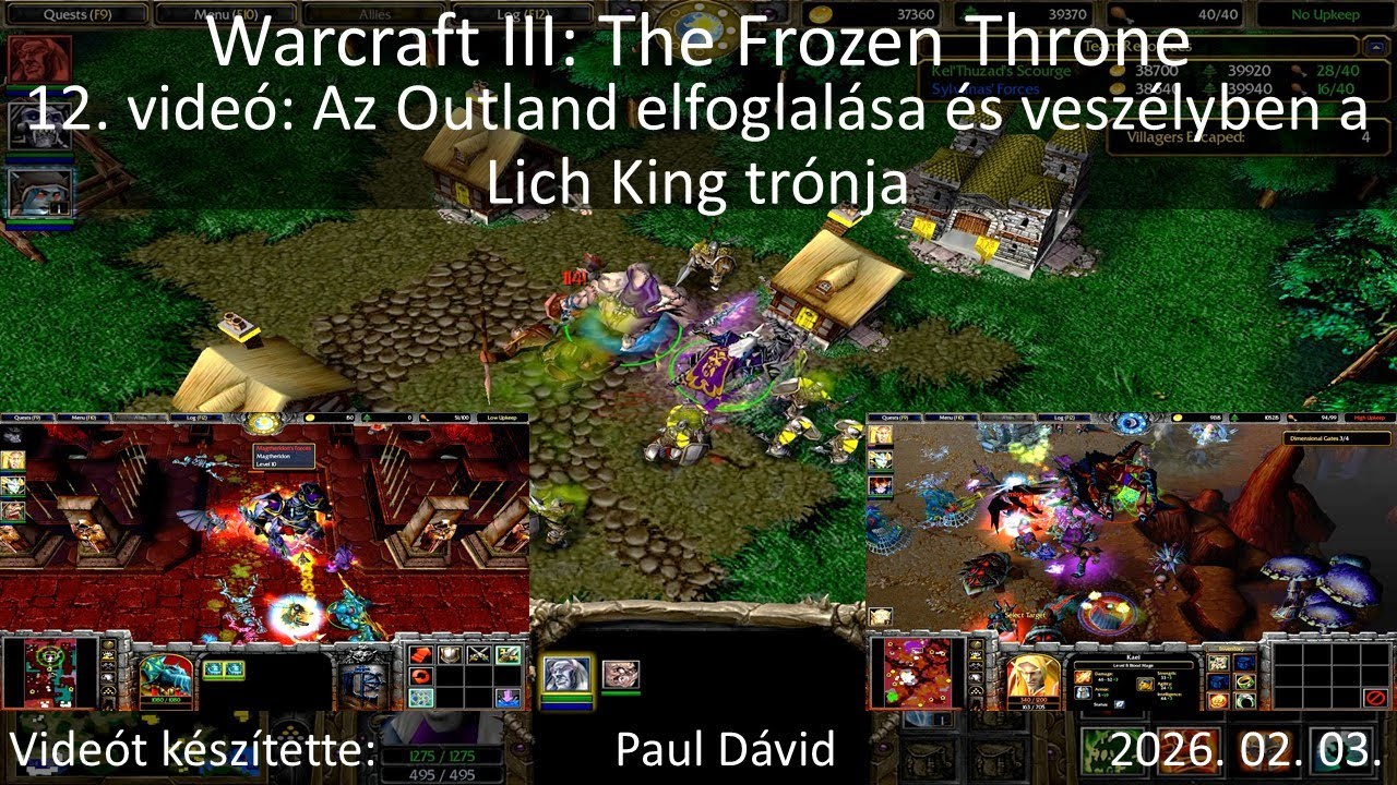 Warcraft III: Frozen Throne 12. videó
