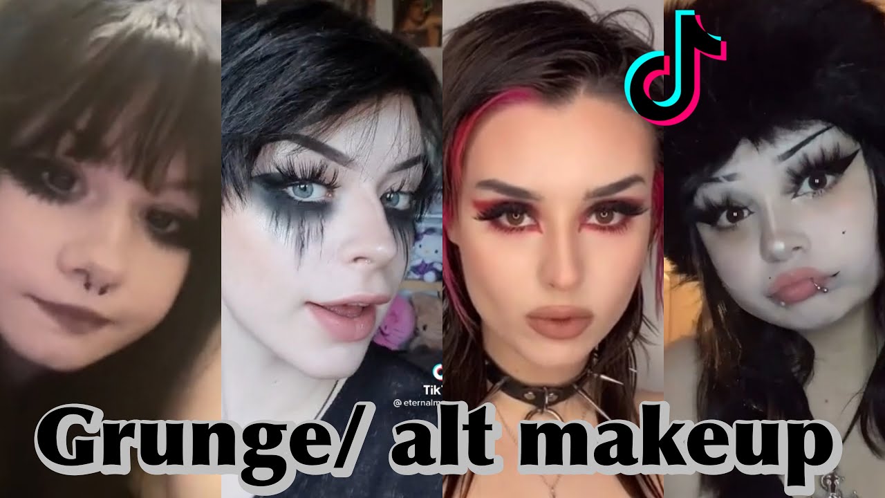 GRUNGE/ ALT MAKEUP TUTORIAL (PART 2) | TIKTOK COMPILATION