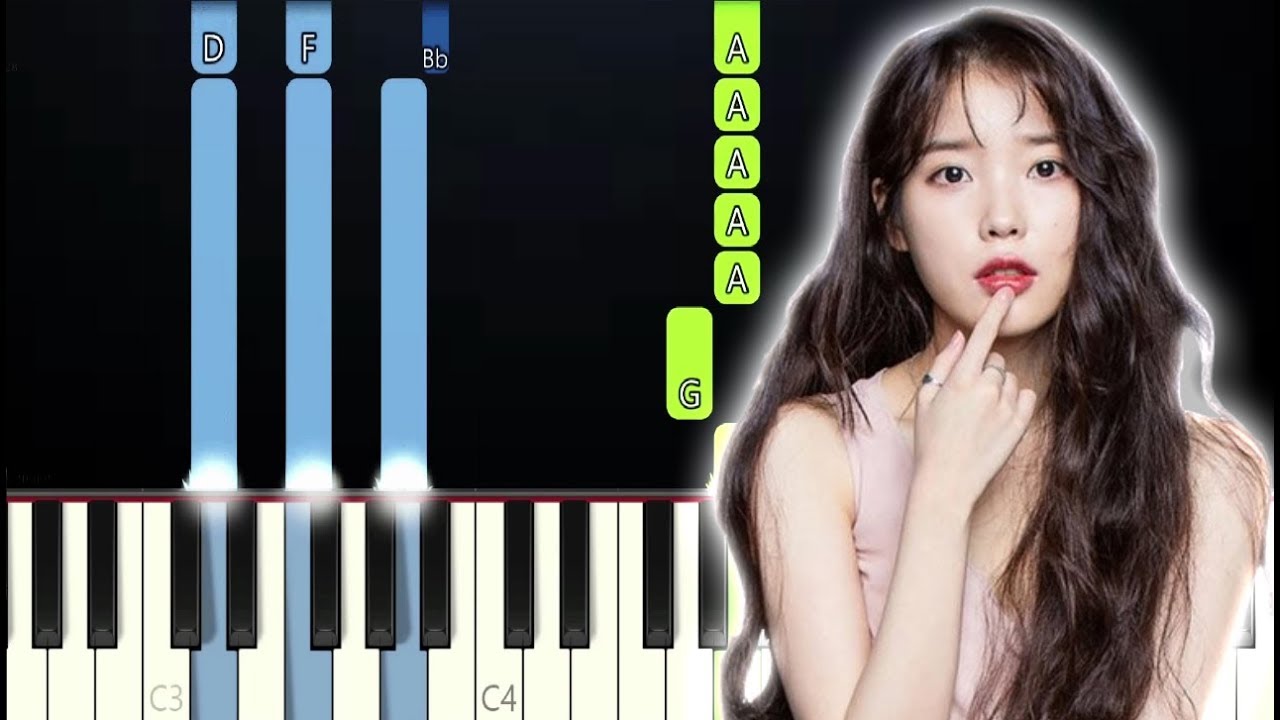 IU(아이유) _ Blueming(블루밍)(Piano Tutorial)