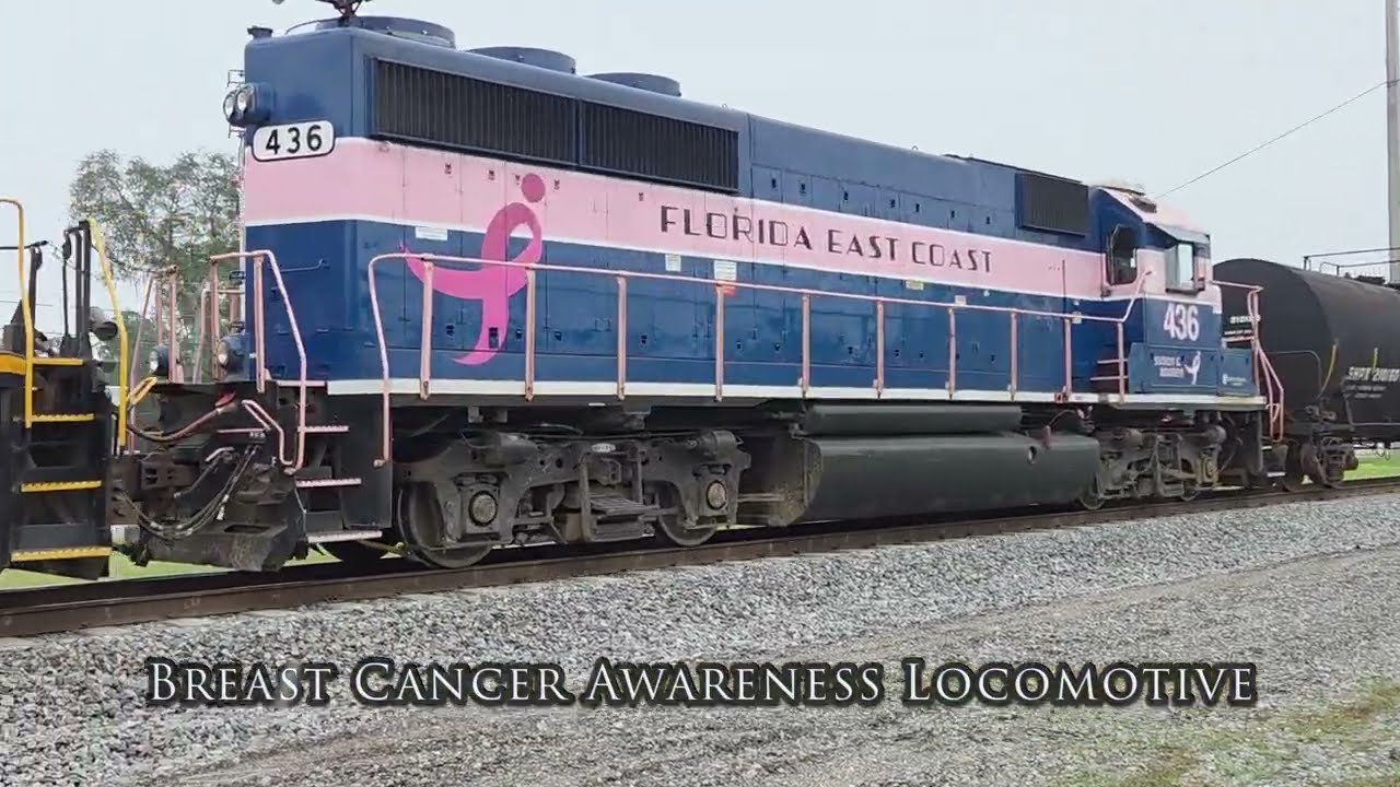 FECR Halloween Special: Night Train & Breast Cancer Awareness Locomotive