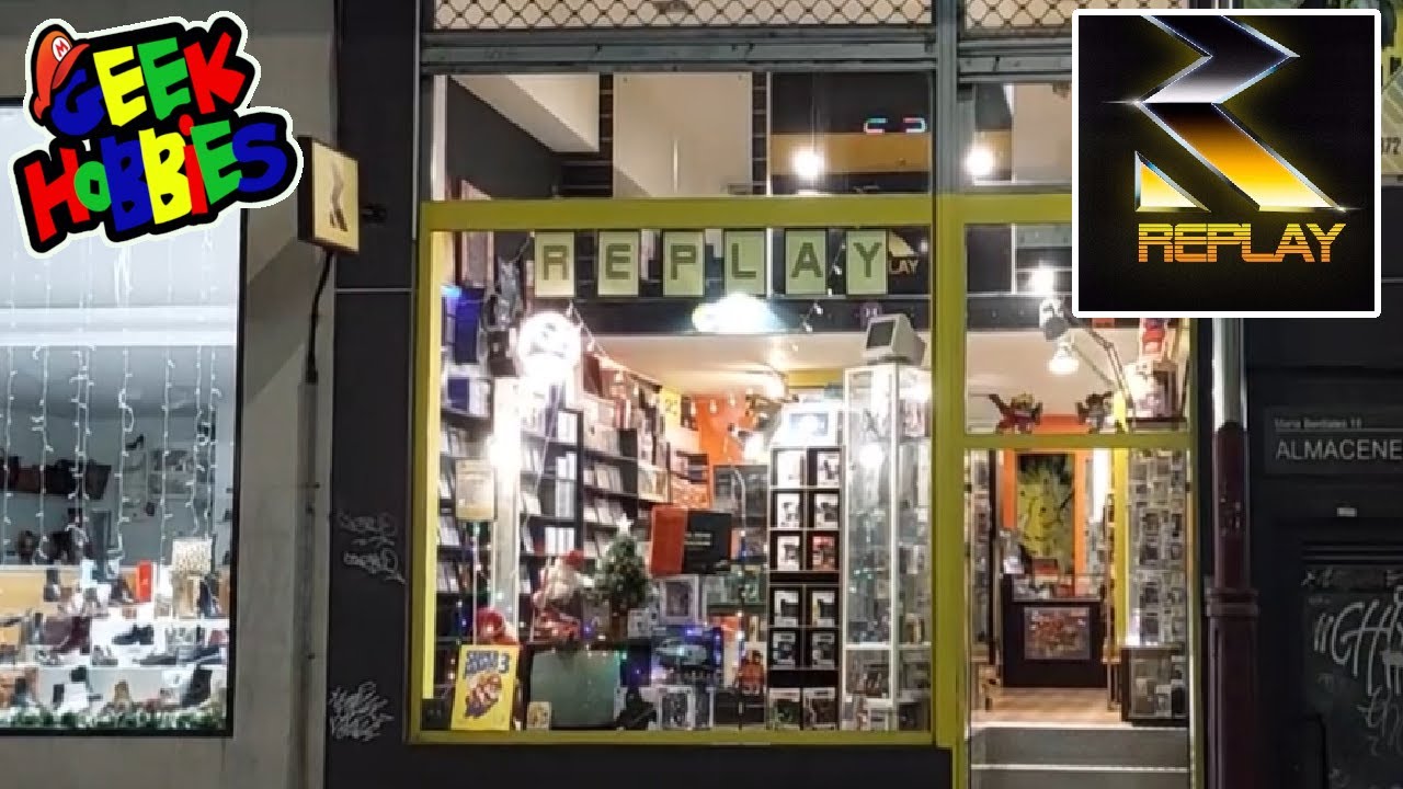 Visitei... Loja Replay em Vigo