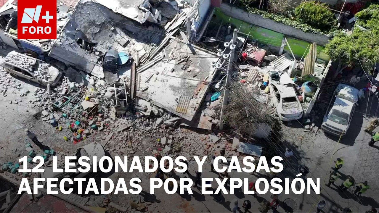 Explota tanque de gas LP en vivienda de Coacalco, Edomex - Expreso de la Mañana