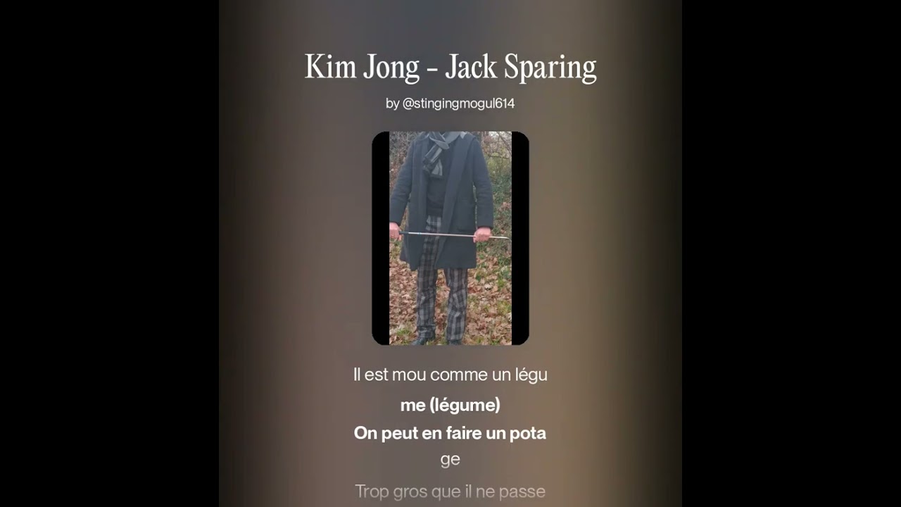 Kim Jong - Jack Sparing 