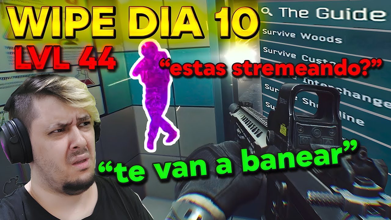 CHEATERS EN LABS Y LA QUEST MAS DIFICIL DEL TARKOV (PROGRESO #10) BAXBEAST TARKOV WIPE 0.13.5 - T1