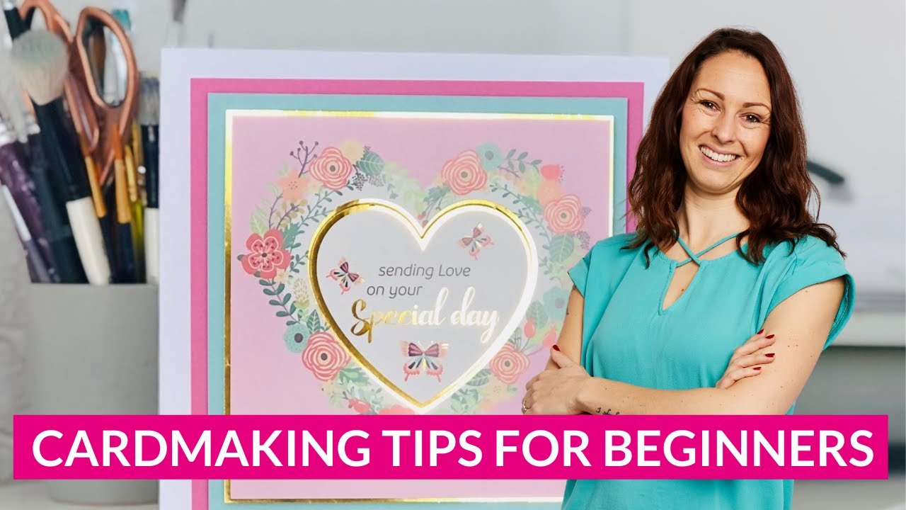 Matting & Layering Techniques - Cardmaking for Beginners - 'Make me a Cardmaker' - Part 1