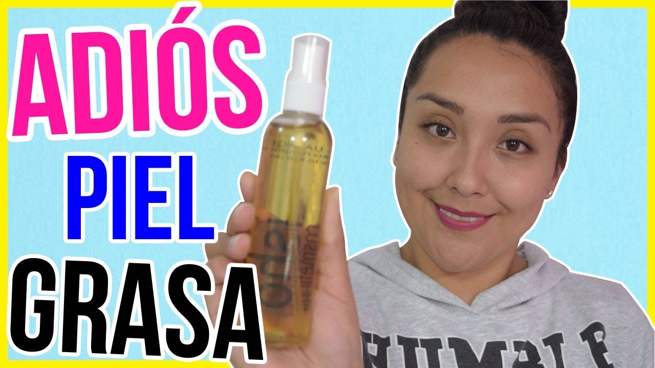 Cómo HACER un TÓNICO casero para PIEL GRASA | Nadia Elias