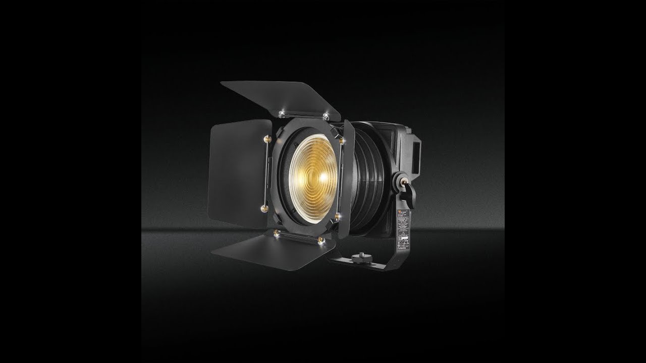 new desigen 200W folding waterproof led fresnel spotlight theater light