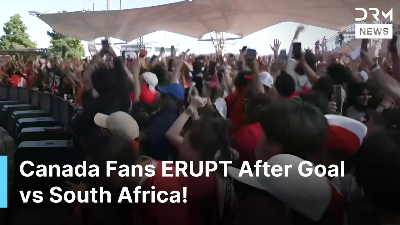 Canada Fans Go Wild After Goal Against South Africa | FIFA World Cup 2026 Round of 32 | AD1Z
