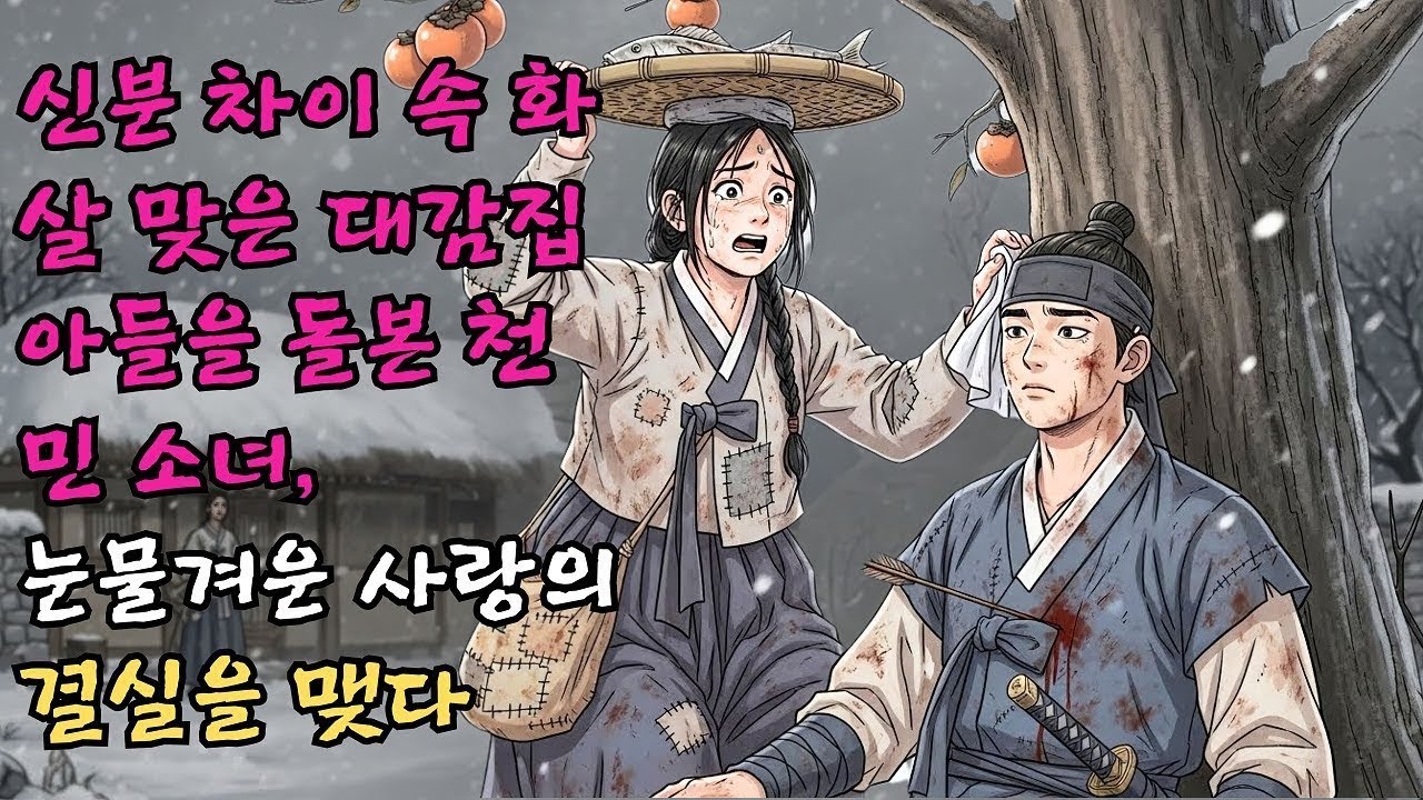 신분 차이에도 화살 맞은 대감집 아들을 돌본 천민 소녀, 눈물겨운 사랑의 결실? 